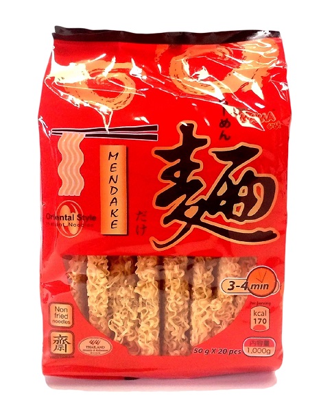 Mendake oriental style noodles 1 kg. Mendake oriental style noodles 1 kg.